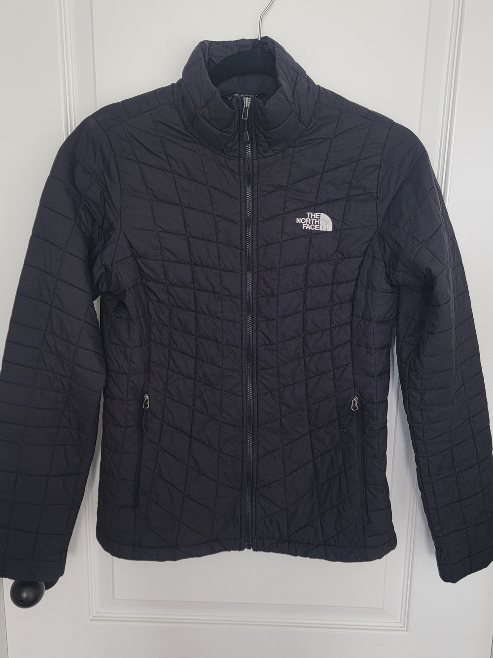 The North Face Women's Thermoball Black Quilted Insulated Jacket